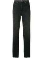 Christopher Kane Crystal Embellished Denim Jeans - Black