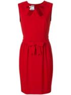 Moschino Pre-owned Cutout Neck Dress - Red