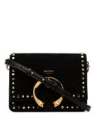 Jimmy Choo Madeline Buckle-embellished Shoulder Bag - Black