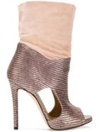 Marc Ellis Open-toe Ankle Boots - Pink & Purple