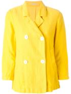 Massimo Alba 'hampton' Blazer, Women's, Size: Xs, Yellow/orange, Cotton/linen/flax