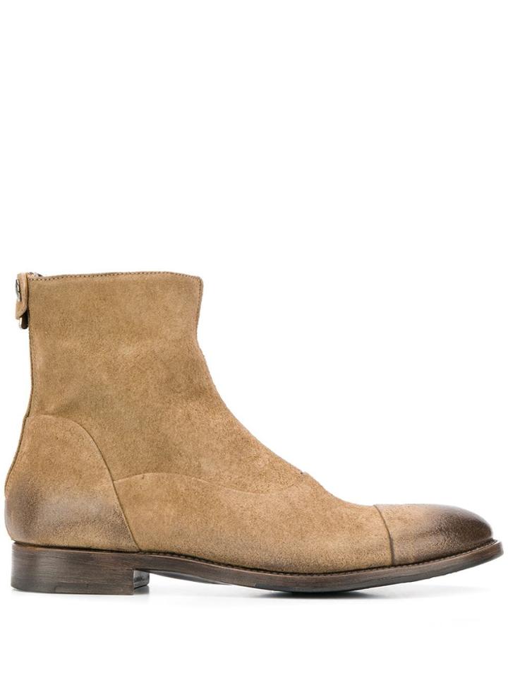 Alberto Fasciani Yago Ankle Boots - Brown