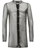Comme Des Garçons Homme Plus - Net Shirt - Men - Nylon - M, Black, Nylon
