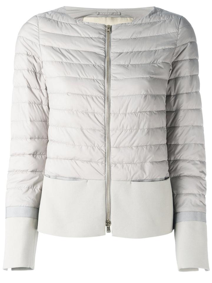 Herno Padded Jacket, Women's, Size: 40, Nude/neutrals, Cotton/polyurethane/polyimide/polyester