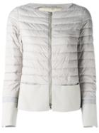 Herno Padded Jacket, Women's, Size: 40, Nude/neutrals, Cotton/polyurethane/polyimide/polyester