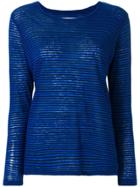 Isabel Marant Étoile Striped T-shirt - Blue