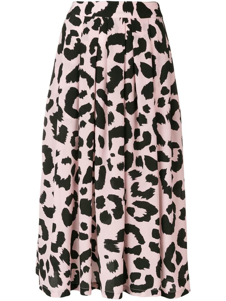 Être Cécile Animal Print Skirt - Pink