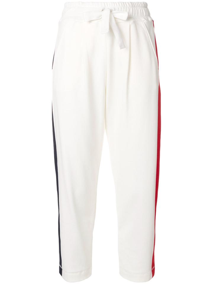 Chinti & Parker Side Panel Trousers - White