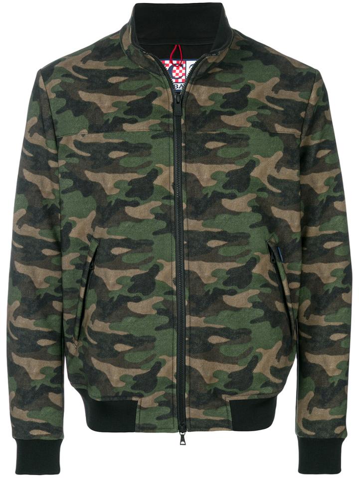Mc2 Saint Barth Traveler Camouflage Jacket - Green