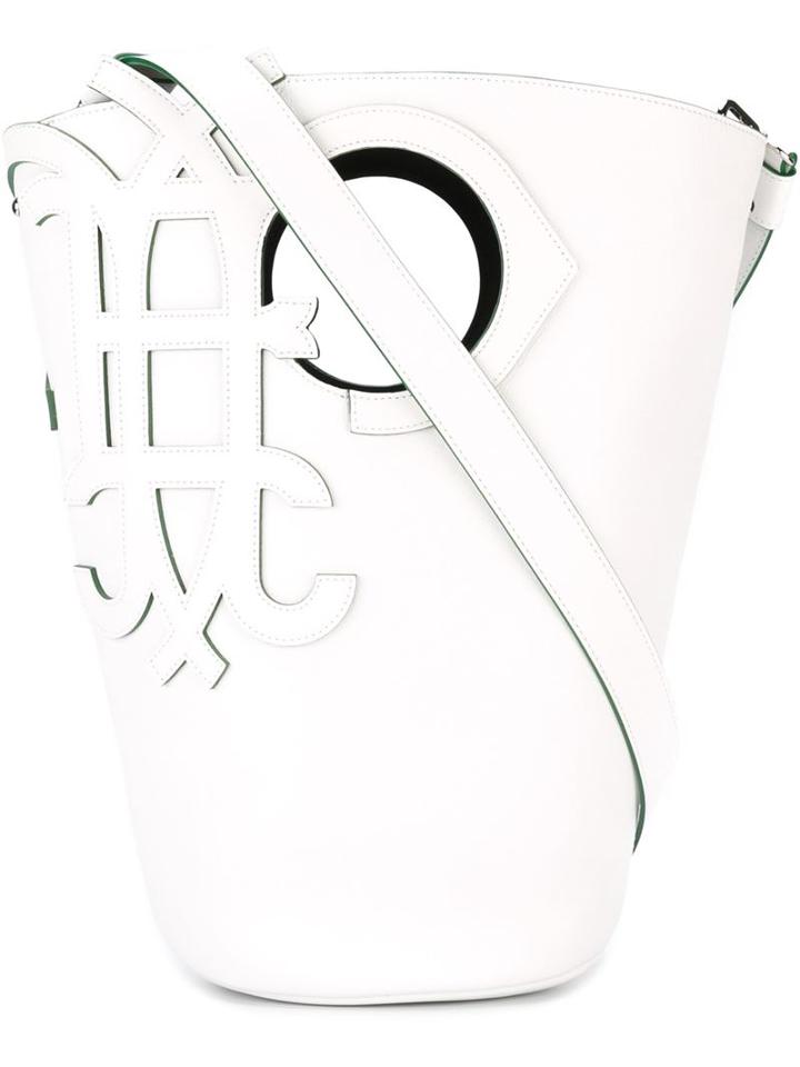 Emilio Pucci Monogram Applique Tote Bag