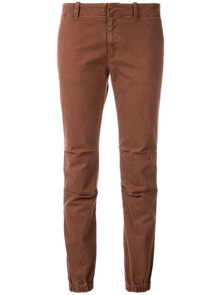 Nili Lotan Cuffed Chinos - Brown