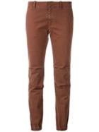 Nili Lotan Cuffed Chinos - Brown