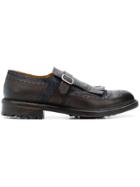 Doucal's Buckled Derby Shoes - Brown