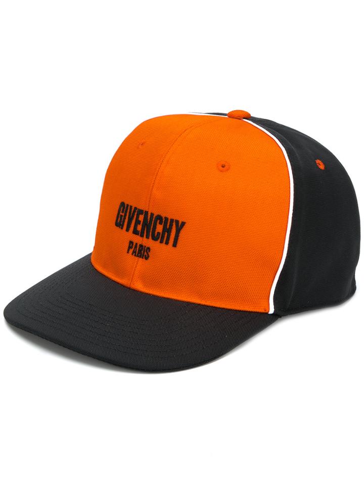 Givenchy Logo Cap - Yellow & Orange