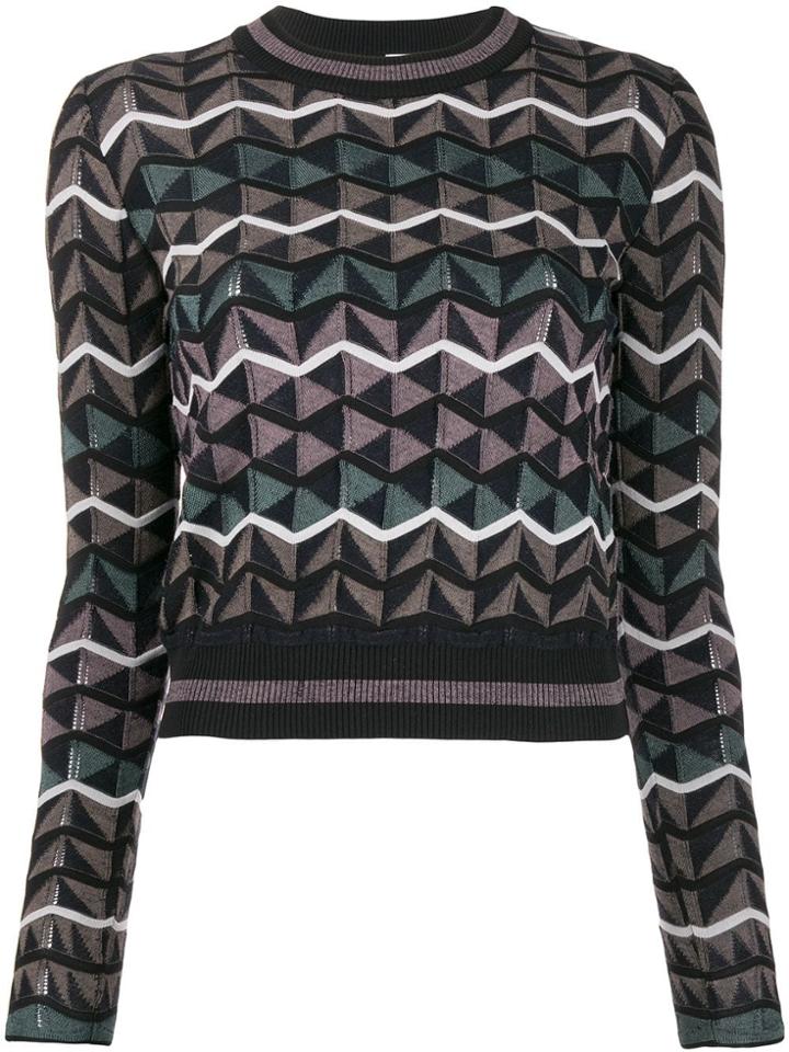 M Missoni Zigzag Pullover - Blue