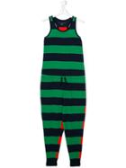 Stella Mccartney Kids Striped Jumpsuit - Unavailable