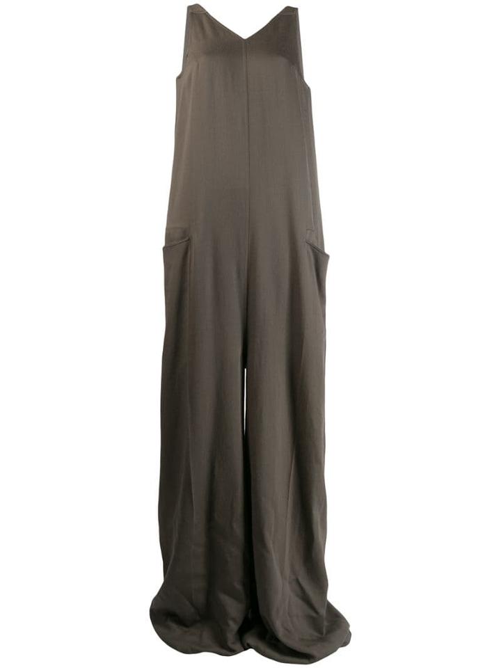 Rick Owens Walrus Bodybag Jumpsuit - Grey