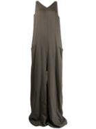 Rick Owens Walrus Bodybag Jumpsuit - Grey
