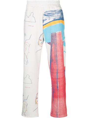 Bethany Williams Printed Track Pants - Black