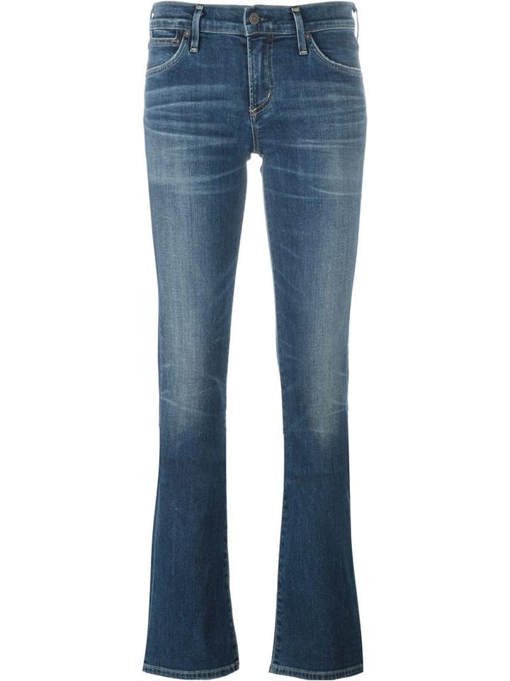 Citizens Of Humanity Bootcut Jeans, Women's, Size: 26, Blue, Cotton/polyester/spandex/elastane