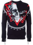 Philipp Plein 'dade City' Sweatshirt, Men's, Size: Xxl, Black, Cotton