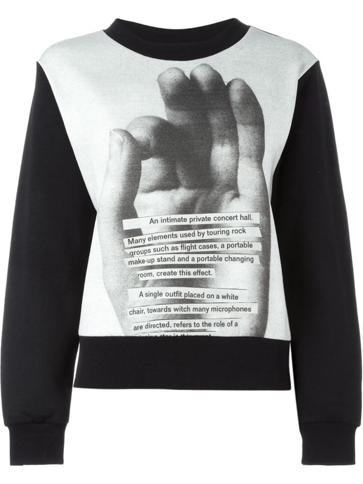 Mm6 Maison Margiela Hand Print Sweatshirt