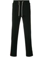 Drôle De Monsieur Side Stripe Track Trousers - Black