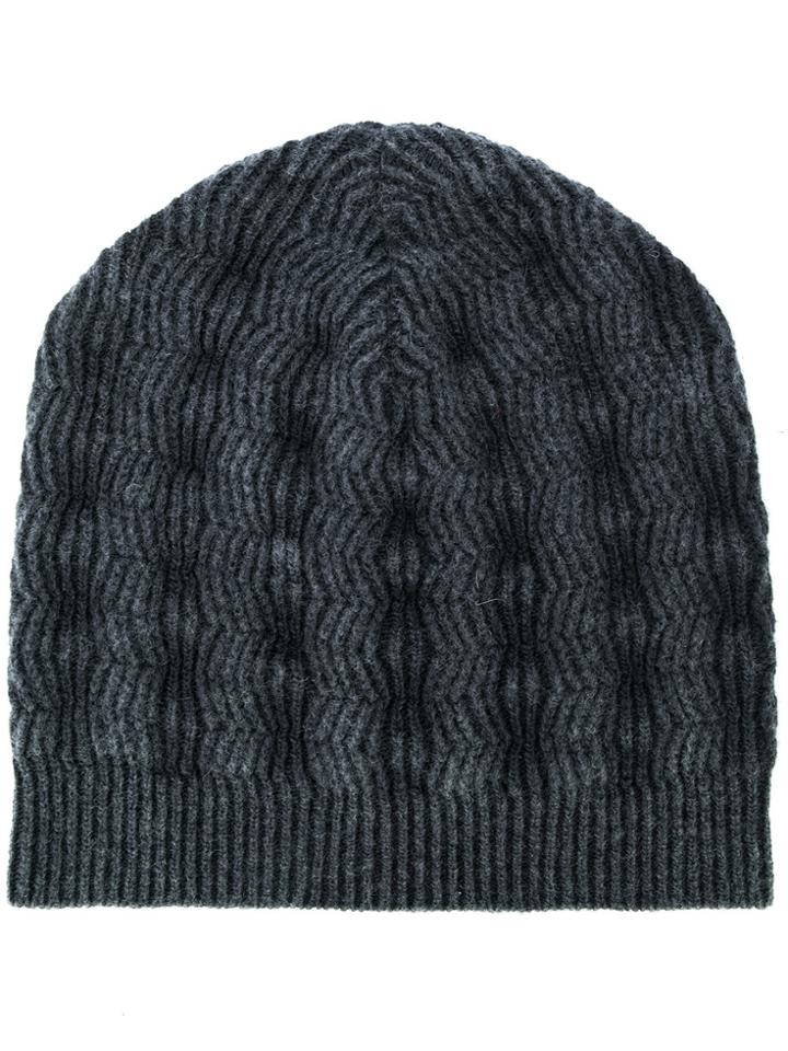 Weber + Weber Knitted Beanie Hat - Grey