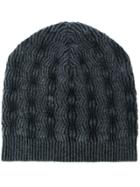 Weber + Weber Knitted Beanie Hat - Grey