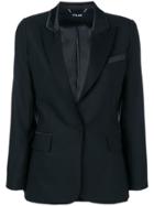 Styland Single Button Blazer - Black