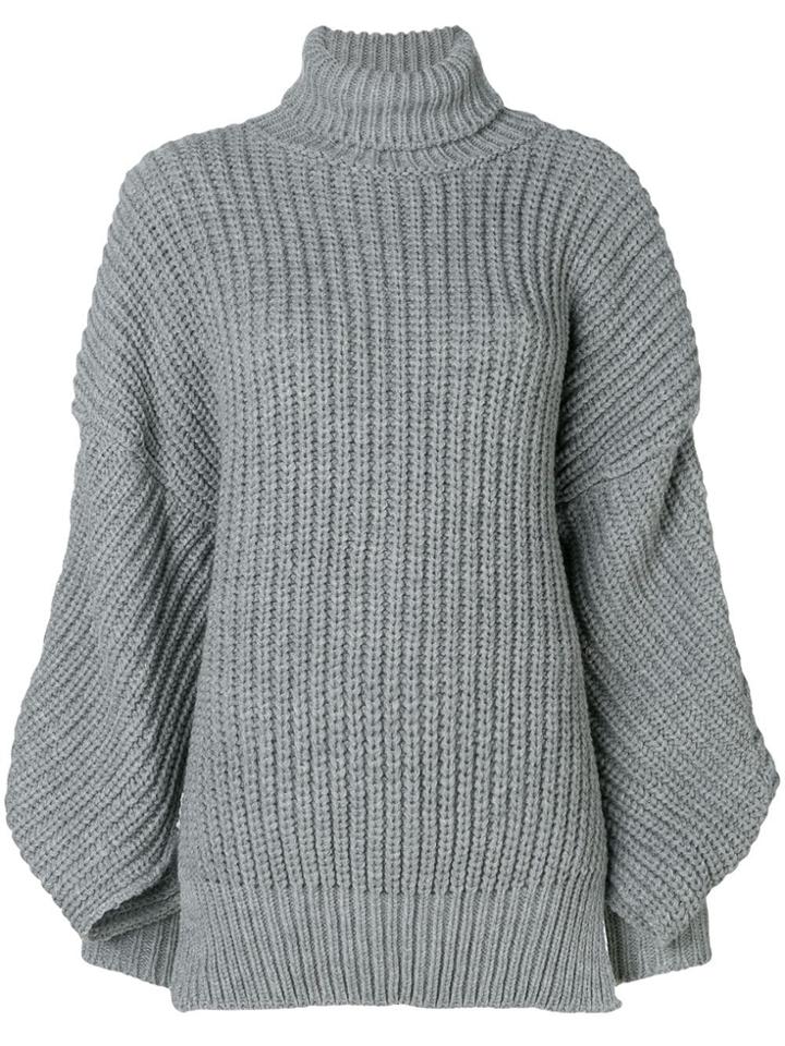 A.w.a.k.e. Oversized Jumper - Grey