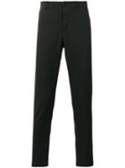 Transit - Straight Leg Trousers - Men - Cotton/linen/flax/nylon/spandex/elastane - 48, Black, Cotton/linen/flax/nylon/spandex/elastane