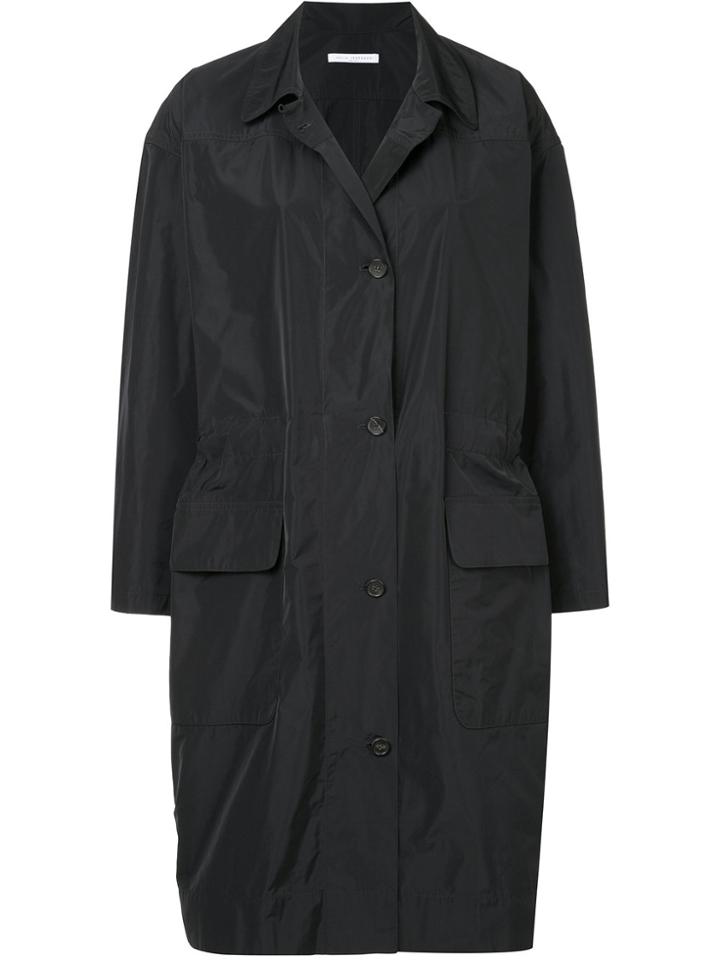 Julia Jentzsch Oversized Single Breasted Coat - Black