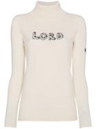 Bella Freud Cashmere Lord Long Sleeve Jumper - Nude & Neutrals