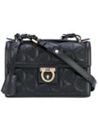 Salvatore Ferragamo - Quilted Shoulder Bag - Women - Leather - One Size, Black, Leather