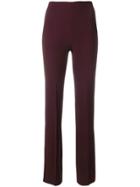 Moschino Vintage 1990's High-rise Trousers - Purple
