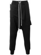 Rick Owens Drkshdw 'memphis' Trousers, Men's, Size: Xl, Black, Cotton