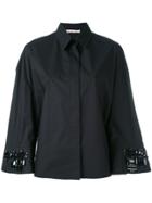 Marni Embellished Swing Fit Shirt - Black