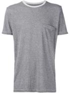 321 Chest Pocket T-shirt, Men's, Size: Medium, Grey, Cotton