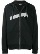 Lanvin Taped Logo Zipped Jacket - Black