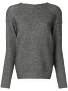 Des Prés Round Neck Sweater - Grey