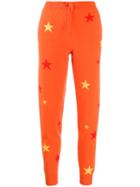 Chinti & Parker Star Patterned Track Trousers - Orange