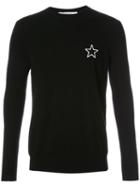 Givenchy - Star Motif Jumper - Men - Cotton/cashmere - L, Black, Cotton/cashmere