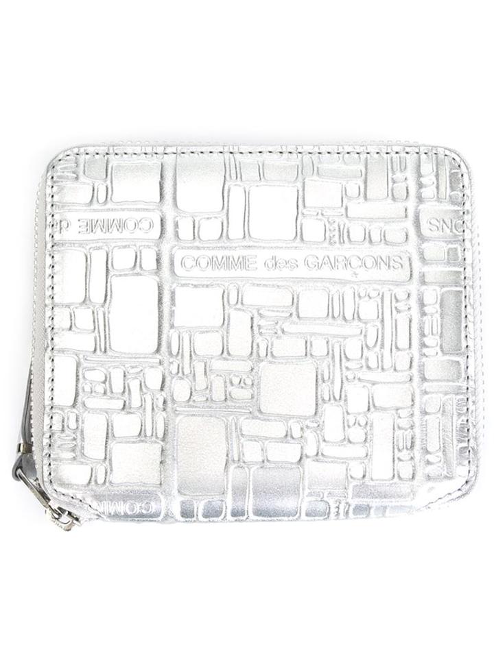 Comme Des Garcons Wallet 'embossed Logo' Wallet