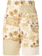 Engineered Garments Hawaiian Print Shorts - Neutrals