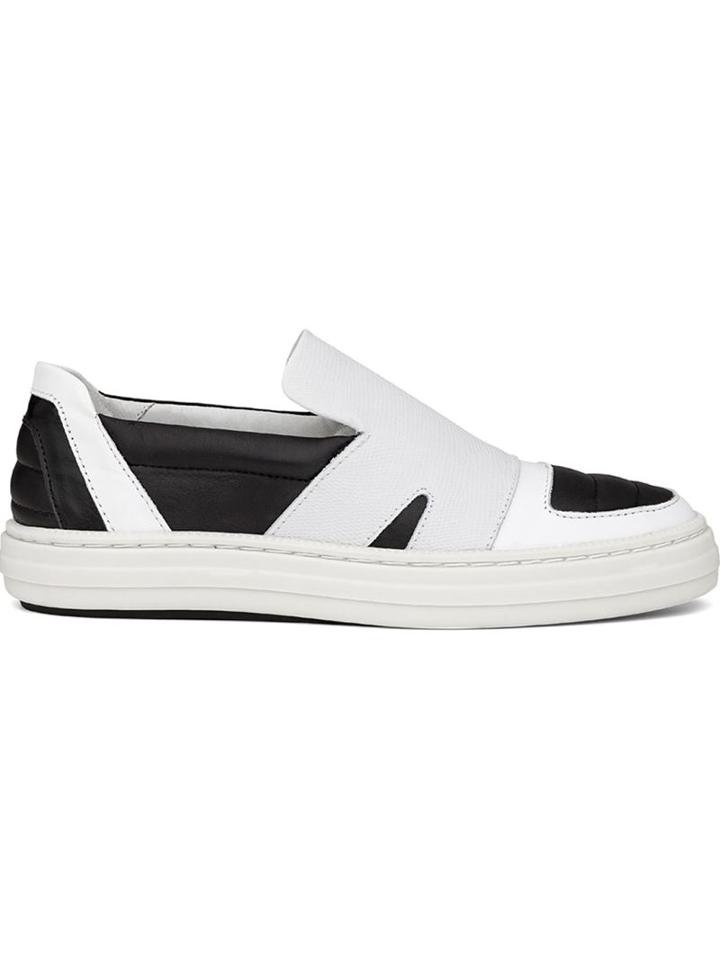 Swear Olly 18 Slip-on Sneakers, Adult Unisex, Size: 42, Black, Leather/rubber