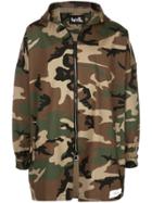 Haculla Camouflage Hooded Jacket - Green