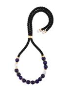 Lizzie Fortunato Jewels Riplay Bead Embellished Necklace - Black