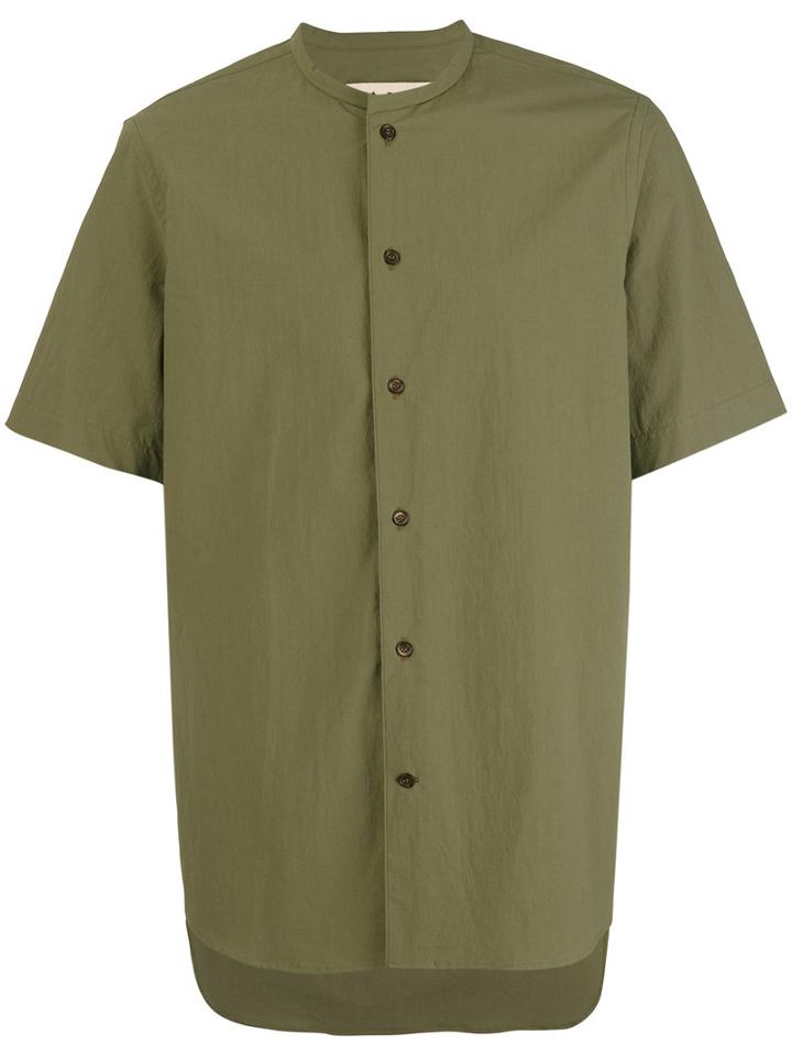 Marni Casual Shirt, Men's, Size: 50, Green, Cotton