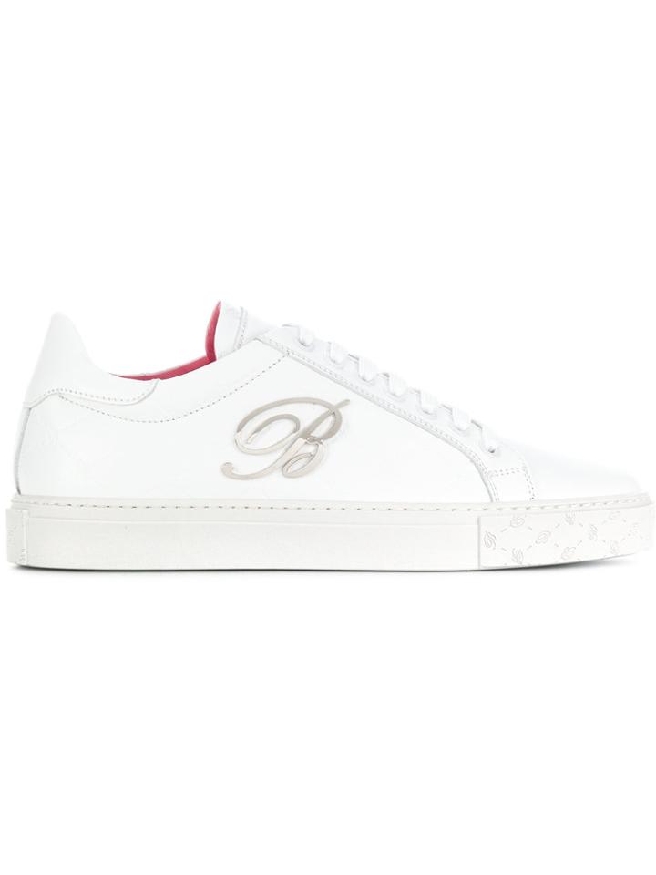 Blumarine Low Top Sneakers - White